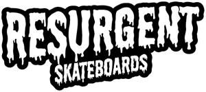 Resurgent Skateboards Dripping Logo Vector