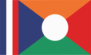 REUNION ISLAND FLAG Logo PNG Vector