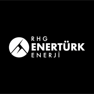RHG EnerTürk Enerji Siyah Beyaz Logo PNG Vector