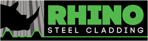 Rhino Steel Cladding Logo Vector