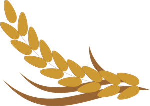 Rice Food Logo PNG Vector