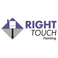 Right Touch Painting Logo PNG Vector