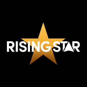 Rising Stars | Star logo design, Logo design, Business logo design