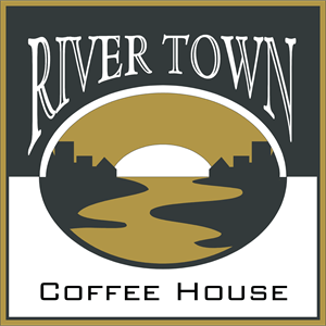 River Town Coffee House Logo PNG Vector