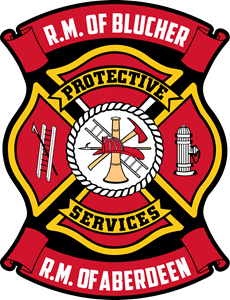 RM of Blucher Aberdeen Protective Service Logo PNG Vector