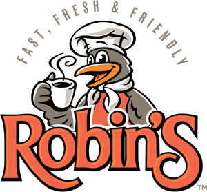 Robin’s Coffee Logo PNG Vector