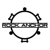 Rock Anchor Logo PNG Vector