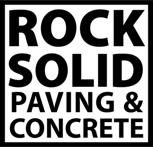 Rock Solid Paving & Concrete Logo PNG Vector