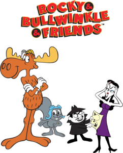 Rocky & Bullwinkle Show Logo PNG Vector