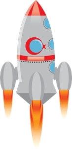 Roket Logo Vector