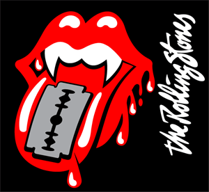 Rolling Stones Vampire Logo PNG Vector