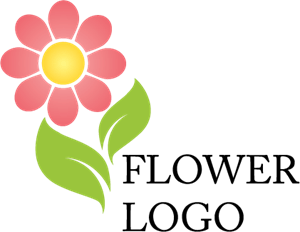 Rose Flower Logo Vector