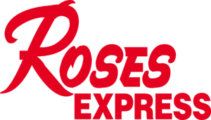 Roses Express Store Logo PNG Vector