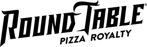Round Table Pizza Royalty Script Logo Vector
