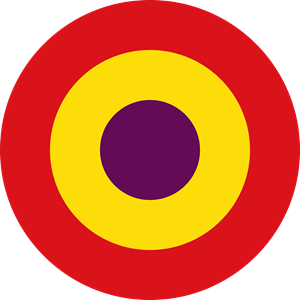 Roundel Of The Spanish Republican Air Force Logo Vector