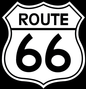 Route 66 Logo PNG Vector