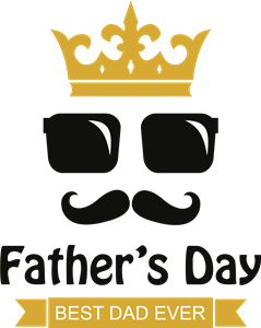 royal father's day Logo PNG Vector