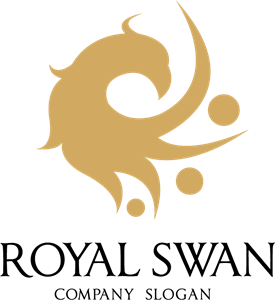 Royal Swan Logo PNG Vector