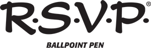 RSVP Ballpoint Pen Logo PNG Vector