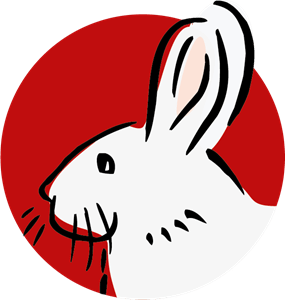 Rubbit Rabbit Logo PNG Vector