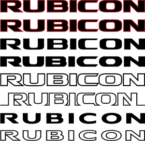 Rubicon Logo Vector