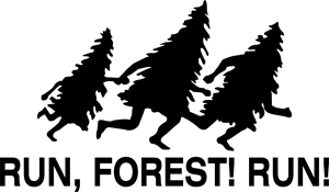Run Forest Run Logo PNG Vector