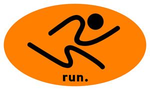 Run Logo PNG Vector