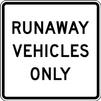 RUNAWAY VEHICLES ONLY. Logo PNG Vector