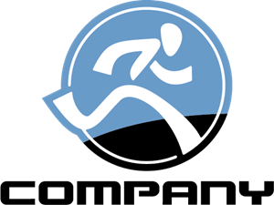 Running Man Logo PNG Vector