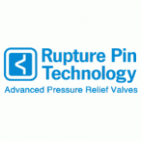 Rupture Pin Technology Logo Vector