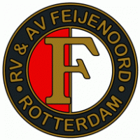 RV & AV Feijenoord Rotterdam 60's Logo Vector