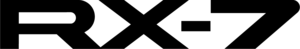 RX-7 (second badge) Logo PNG Vector