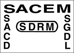 SACEM - SDRM - SACD - SGDL Logo PNG Vector