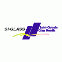 SI-Glass Saint-Gobain Glass Nordic Logo PNG Vector