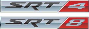 SRT4 and SRT8 Logo PNG Vector