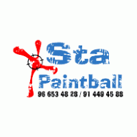 STA_PaintBall Logo PNG Vector