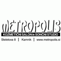Salon Metropolis Logo PNG Vector