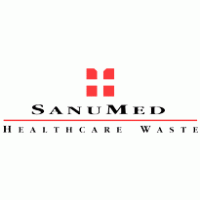 SanuMed Medical Wasted Logo Vector