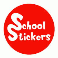 School Stickers Logo Vector