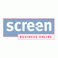 Screen Business Online Logo Vector