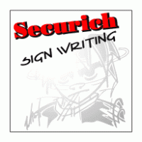 Securich sign writing Logo PNG Vector