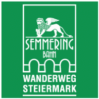 Semmering-Bahn Wanderweg Steiermark Logo Vector