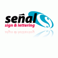 Senal Sign and Lettering Logo PNG Vector