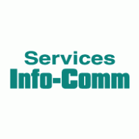 Services Info-Comm Logo PNG Vector