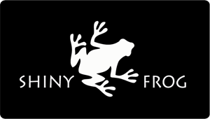 Shiny Frog Logo PNG Vector