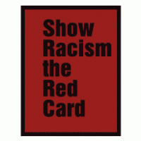 Show Racism the Red Card Logo PNG Vector