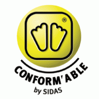 Sidas Conform'able Logo PNG Vector