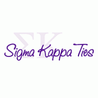 Sigma Kappa Ties Logo PNG Vector