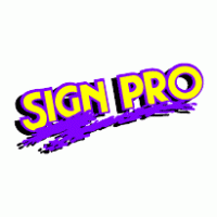 Sign Pro Logo PNG Vector