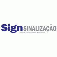 Sign Sinalização Logo PNG Vector